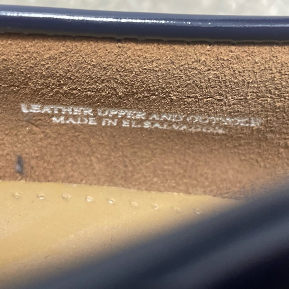 Weejuns G.H. Bass & Co. Navy "Viviana" Penny Loafer Size 8.5 - Picture 15 of 16